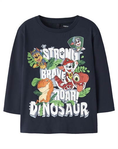 Name it - NMMJik Paw Langarmshirt - Navy Blazer